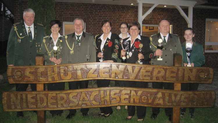 Sieger beim Niedersachsen-Pokal-Schießen