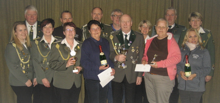 Sieger beim Niedersachsen-Pokal-Schießen